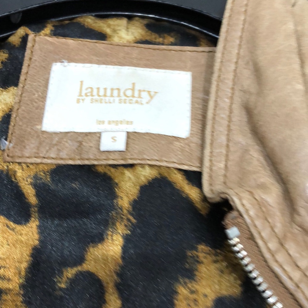 Tab Leather Jacket - image 2